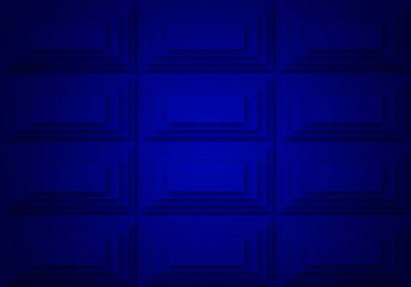 Blue Wall Background Overlapping Rectangles — Foto Stock