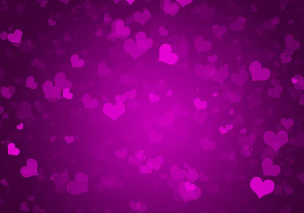 Pink Hearts Pink Background Gradient — Stock Photo, Image