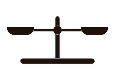 Beyaz arkaplanda siyah kiremit simgesi.