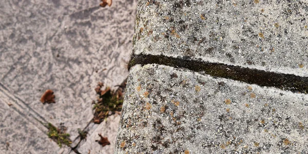 Marciapiede Grigio Granito Piastrelle Sfondo — Foto Stock