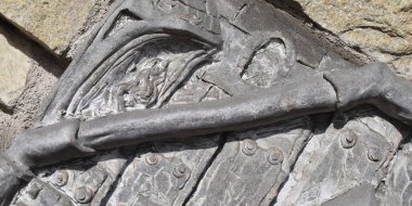 Ahşap ve taş doku arka plan.