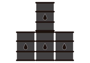 Yükselen fiyatlarla petrol varili.