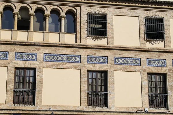 Palacio Córdoba Ventanas Fondo España — Foto de Stock