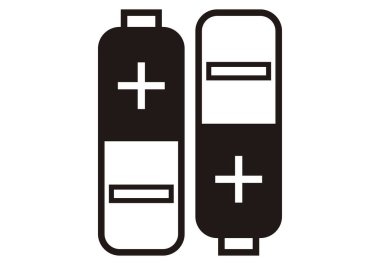 Beyaz arkaplanda çok metre siyah simge.