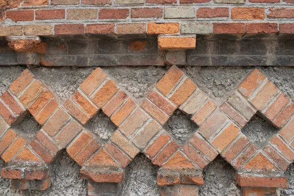 Bakgrund Tegel Relief Vägg — Stockfoto