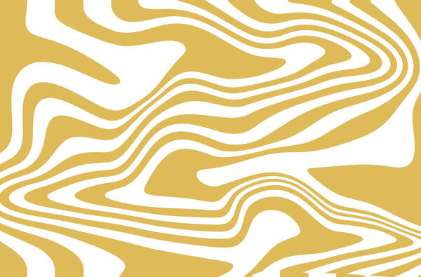 Background of curves and mixtures of yellow and white paint.