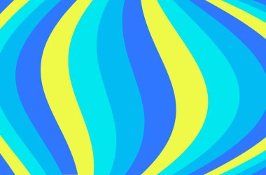 Mavi ve sarı kavisli arkaplan.