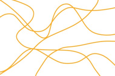 Bir karalama oluşturan sarı çizgilerin arkaplanı.