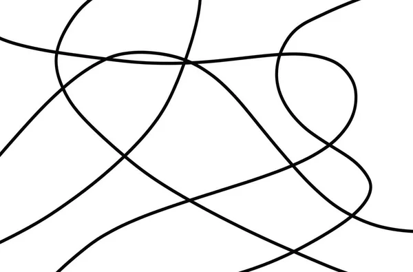 Background Black Lines Forming Scribble — Stockfoto