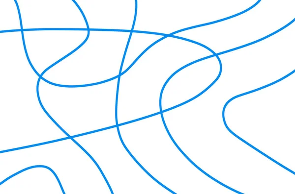 Background Blue Lines Forming Scribble — Stockfoto