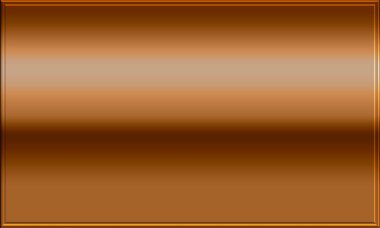 Boş bakır renkli metal arkaplan.