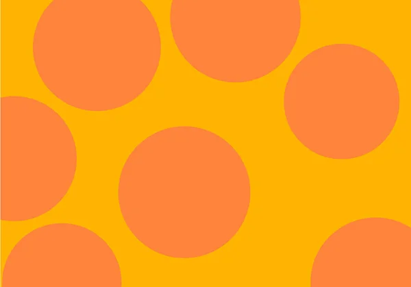 Orange Circles Background Dark Pink Background — Photo