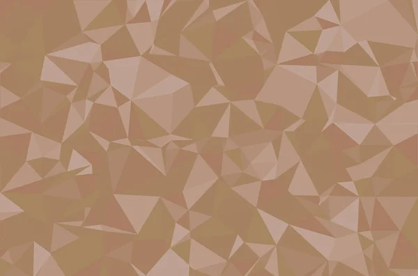 Low Poly Polygonal Brown Background — Zdjęcie stockowe