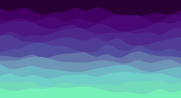 Purple Blue Wavy Layers Background — стоковое фото