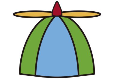 Beyaz arkaplanda inek pervanesi başlığı.