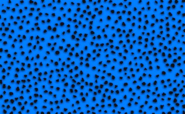 Siyah benekli mavi arkaplan.