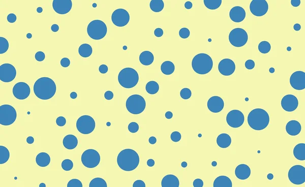 Yellow Background Blue Spots — Stock Photo, Image