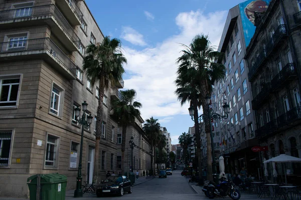 Współczesne Budynki Vigo Galicja — Zdjęcie stockowe