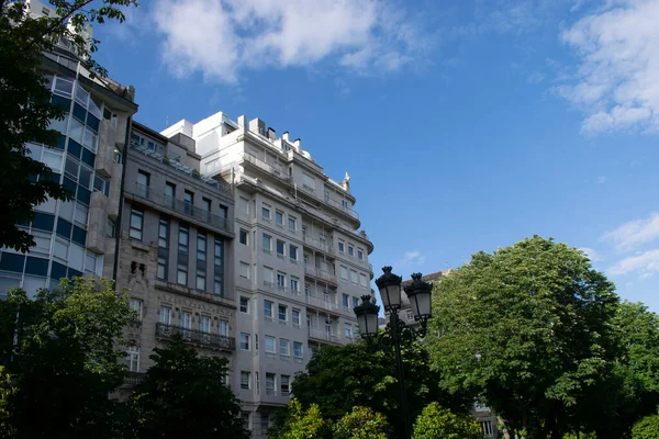 Edificios Contemporáneos Vigo Galicia — Foto de Stock