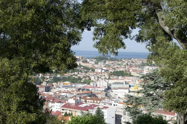 Vista Panoramica Vigo Galizia Estate — Foto Stock