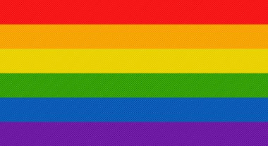 Gurur Günü için Lgbtiq + bayrak arkaplanı.