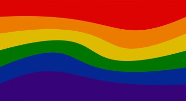 Gurur Günü için Lgbtiq + bayrak arkaplanı.