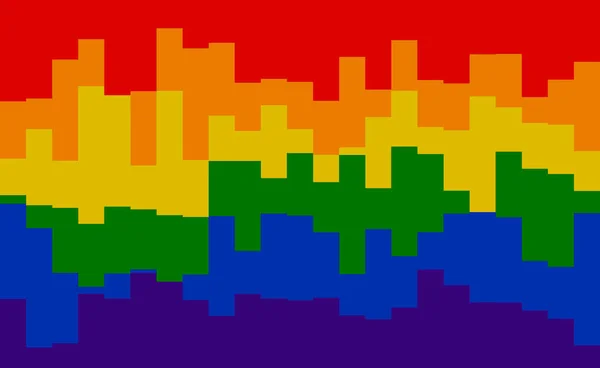 Lgbtiq Flagge Hintergrund Für Stolz Tag — Stockfoto