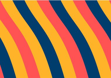 Mavi, turuncu ve kırmızı köşegen çizgiler arka plan.