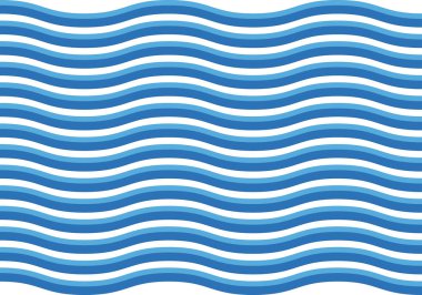 Dalgaların ve denizin mavi dalgalarının arkaplanı.