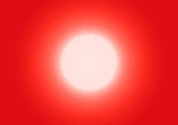 Vit Cirkel Bakgrund Röd Lutning Bakgrund — Stock vektor