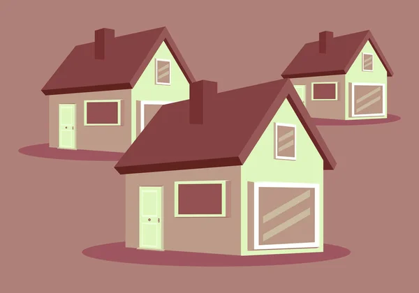 Procura Habitação Aumenta Crescimento Das Vendas Domésticas —  Vetores de Stock