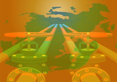 Avrupa 'ya gaz tedarikçisi. Gaz kesimi