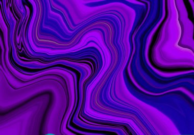 Eğrili mor, mor, mavi ve siyah arkaplan