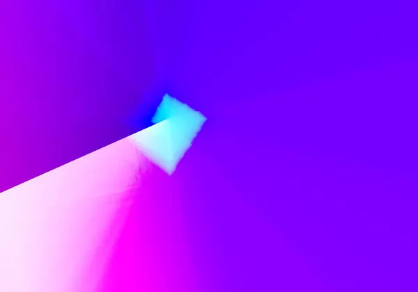 Фиолетовый Бирюзовый Фон Форме Карпа — стоковое фото