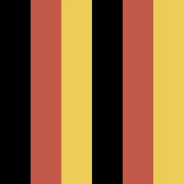 Striped Print Pattern Black Orange Mustard Yellow Tone — Image vectorielle