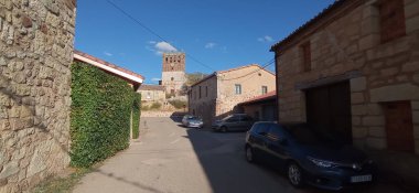 Revilla del Campo Köyü, Burgos, İspanya.