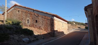 Revilla del Campo Köyü, Burgos, İspanya.