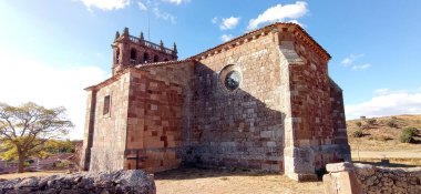 Revilla del Campo Köyü, Burgos, İspanya.