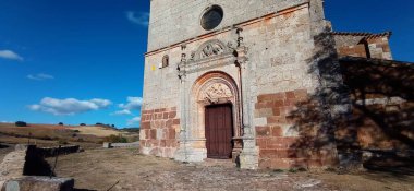 Revilla del Campo Köyü, Burgos, İspanya.