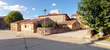 Revilla del Campo Köyü, Burgos, İspanya.