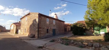 Revilla del Campo Köyü, Burgos, İspanya.