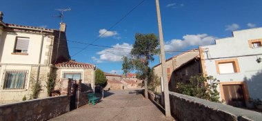 Revilla del Campo Köyü, Burgos, İspanya.