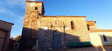 Quintanalara, Burgos, İspanya sokakları ve binaları.