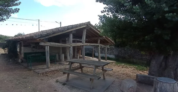 Pueblo Revilla Del Campo Burgos España — Foto de Stock