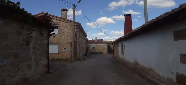 Pueblo Revilla Del Campo Burgos España — Foto de Stock