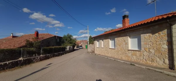 Pueblo Revilla Del Campo Burgos España — Foto de Stock