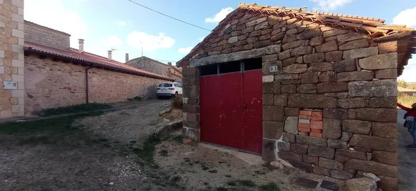 Pueblo Revilla Del Campo Burgos España — Foto de Stock