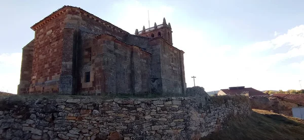 Pueblo Revilla Del Campo Burgos España — Foto de Stock