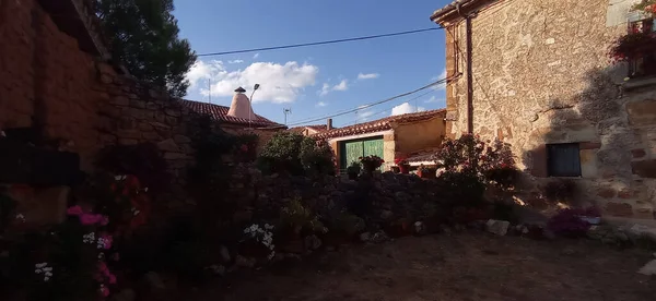 Pueblo Revilla Del Campo Burgos España — Foto de Stock