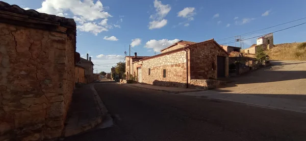 Pueblo Revilla Del Campo Burgos España — Foto de Stock